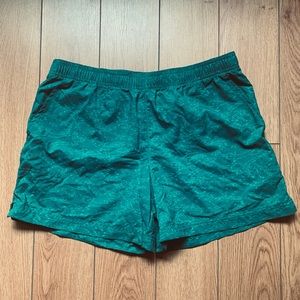 Columbia Sandy River Shorts, 5” Inseam, Teal Green, Size Medium